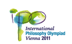 Logo of the International Philosophy Olympiad 2011